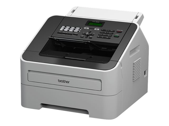 Brother FAX-2840 - Multifunction printer - B/W - laser - 215.9 x 355.6 mm (original) - 216 x 406.4 mm (media) - 250 sheets - 33.6 Kbps - USB 2.0