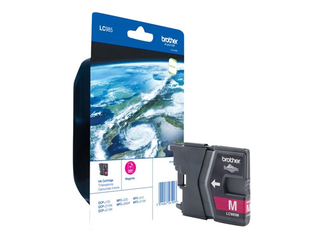LC-985 inktcartridge magenta standard capacity 260 paginas 1-pack blister zonder alarm