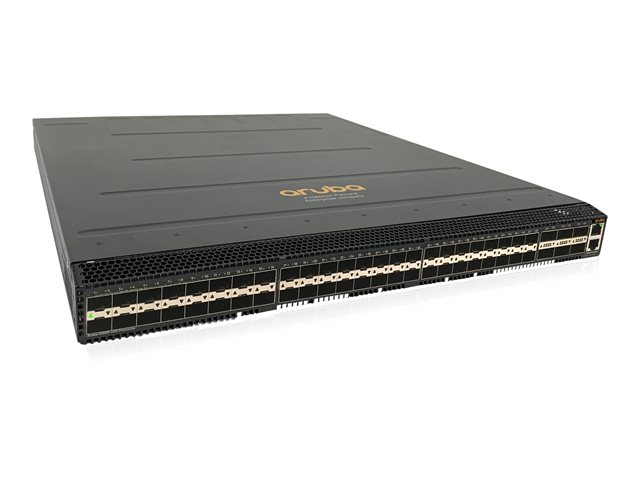 HPE Aruba CX 10000-48Y6C - Switch - L3 - Managed - 48 x 1/10/25 Gigabit Ethernet SFP / SFP+ / SFP28 + 6 x 40/100 Gigabit QSFP+ / QSFP28 - back to front airflow - rack-mountable