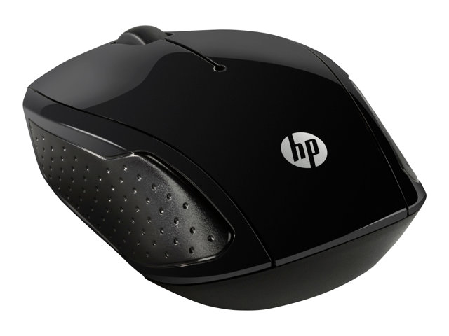 HP 200 - Mouse - right and left-handed - optical - wireless - 2.4 GHz - USB wireless receiver - for HP 20, 22, 24, 27, 460, Pavilion 24, 27, 590, 595, TP01, Pavilion Laptop 14, 15