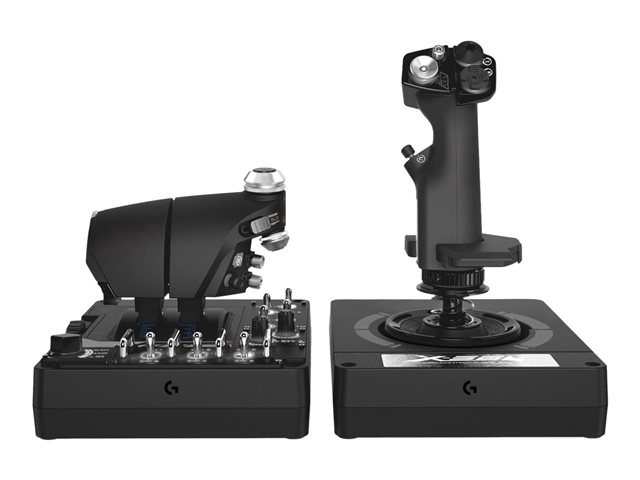Logitech X56 H.O.T.A.S. - Joystick and throttle - wired - for PC