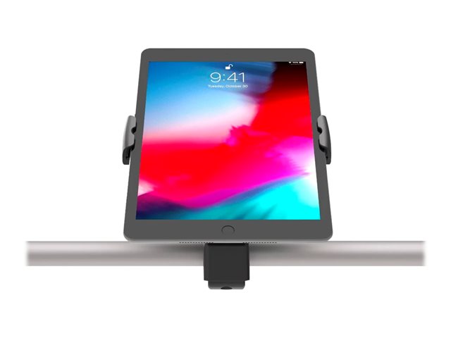 Compulocks Universal Tablet Cling Rail Mount - Mounting kit (rail mount, cling mount, tamper proof screw kit) - for tablet - universal - lockable - black - screen size: 7\"-13\"