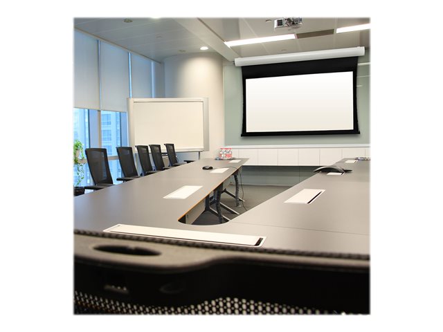 Projecta Tensioned Elpro Concept HD HDTV Format - Projection screen - ceiling mountable, wall mountable - 167\" (425 cm) - 16:9 - HD Progressive 0.9 - RAL 9016, traffic white