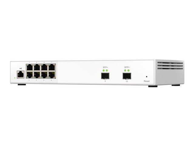 QNAP QSW-M2108-2S - Switch - Managed - 2 x 10 Gigabit SFP+ + 8 x 2.5GBase-T - desktop