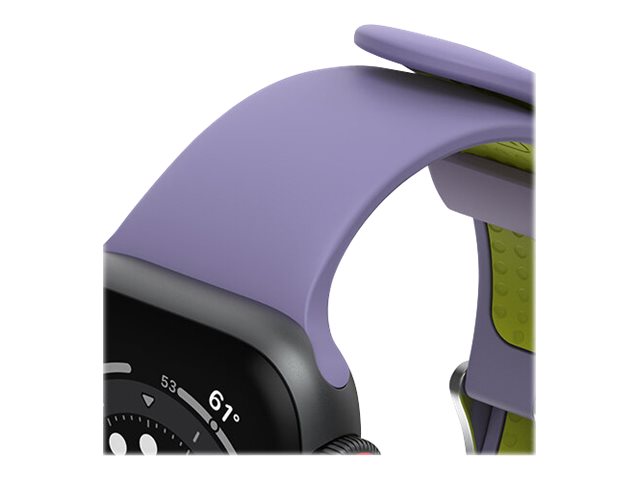 OtterBox - Band for smart watch - Back In Time (purple/green) - for Apple Watch Hermès Series 7, Hermès Series 9, Nike Series 7, Series 10, Series 8, Series 9