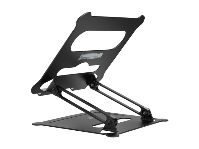 Foldable laptop stand alu stepless heigh