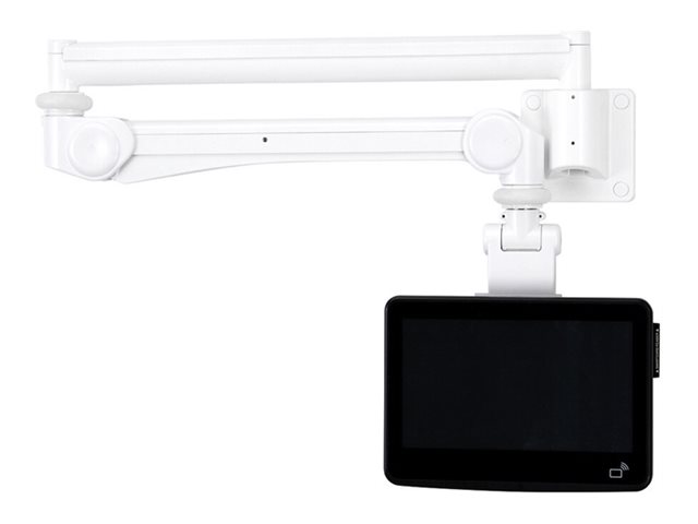 Neomounts FPMA-HAW300 - Bracket - full-motion - for LCD display - medical - white - screen size: 10\"-24\" - wall-mountable