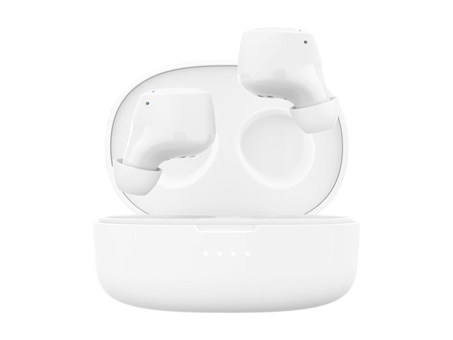 Belkin SoundForm Bolt - True wireless earphones with mic - in-ear - Bluetooth - white