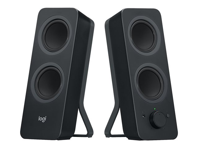 Logitech Z207 - Speakers - for PC - 2.0-channel - wireless - Bluetooth - 5 Watt (Total) - black