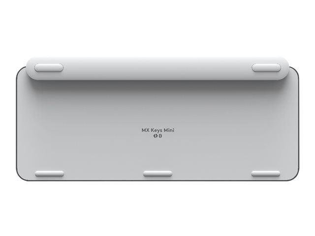 Logitech MX Keys Mini for Mac - Keyboard - backlit - wireless - Bluetooth - QWERTY - US International - pale grey