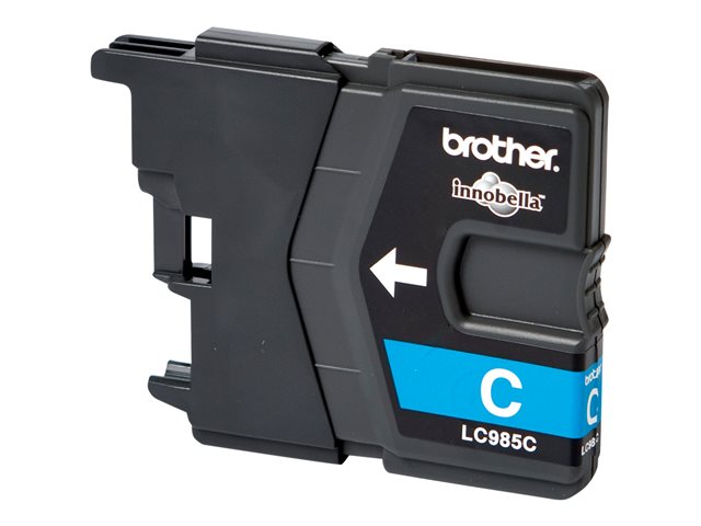 LC985VALBPRF Black, Cyan, Magenta and Yellow Ink Cartridges Multipack with RF Security Tag. The black cartridge prints 300 pages, the colour cartridges print 260 pages each. (Order Multiples of 4)