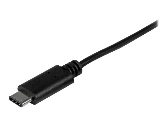StarTech.com USB C to USB B Printer Cable - 3 ft / 1m - USB C Printer Cable - USB C to USB B Cable - USB Type C to Type B (USB2CB1M) - USB cable - 24 pin USB-C (M) to USB Type B (M) - USB 2.0 - 1 m - black - for P/N: HB30A3A1CFB, HB30A3A1CSFS, HB30C3A1CFB, HB30C3A1CFS