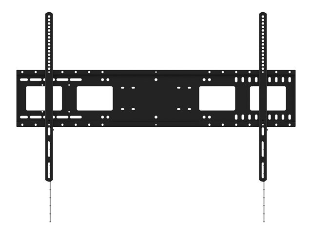VISION Heavy Duty Display Wall Mount - LIFETIME WARRANTY - fits display 47-110\" with VESA sizes up to 1000 x 600 - non-tilting - suits interactive flat panels or LED TVs - arms latch securely - 3mm cold-rolled steel - media player fixing points - SWL 130kg / 287lb - black