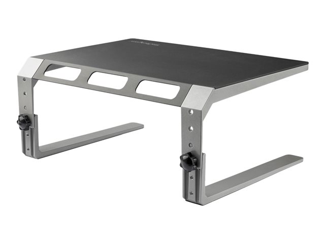 StarTech.com Monitor Riser Stand - For up to 32\" Monitor - Height Adjustable - Computer Monitor Riser - Steel and Aluminum (MONSTND) - Stand - for Monitor - aluminium, steel - screen size: 32\" - desktop