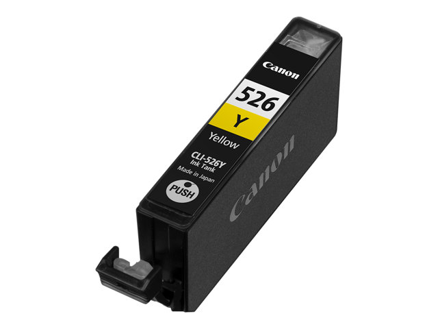 Canon CLI-526Y - 9 ml - yellow - original - ink tank - for PIXMA iP4950, iX6550, MG5250, MG5350, MG6150, MG6250, MG8150, MG8250, MX715, MX885, MX895