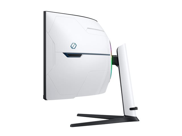 Samsung Odyssey Neo G9 S57CG952NU - G95NC Series - QLED monitor - gaming - curved - 57\" - 7680 x 2160 Dual UHD @ 240 Hz - VA - 1000 cd/m? - 1000000:1 - DisplayHDR 1000 - 1 ms - 3xHDMI, DisplayPort - black, white