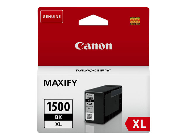 Canon PGI-1500XL BK - 34.7 ml - High Yield - black - original - ink tank - for MAXIFY MB2050, MB2150, MB2155, MB2350, MB2750, MB2755