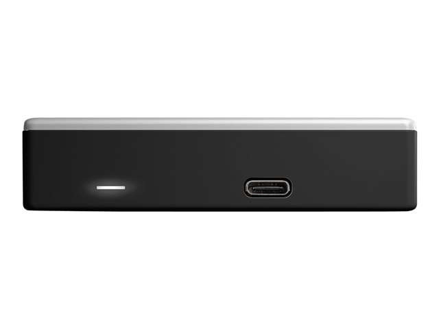 WD My Passport Ultra for Mac WDBPMV0040BSL - Hard drive - encrypted - 4 TB - external (portable) - USB 3.0 (USB-C connector) - 256-bit AES - silver