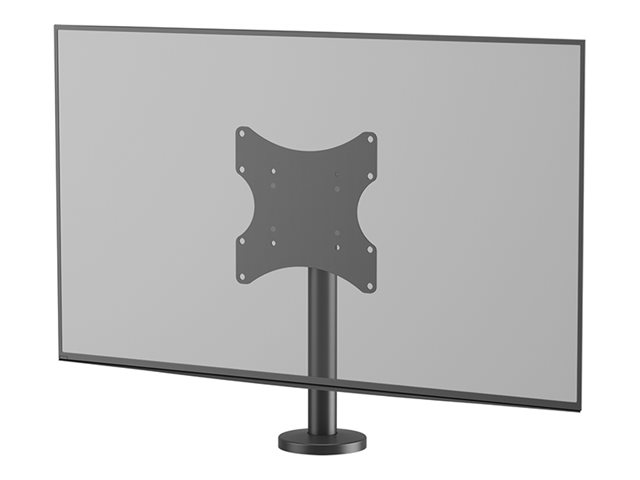 Neomounts DS42-430BL12 - Stand - bolt-down - for TV - steel - black - screen size: 23\"-43\" - desk-mountable