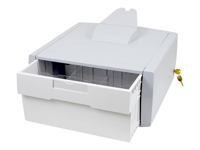 Ergotron StyleView Primary Storage Drawer, Single Tall - Mounting component (sliding drawer) - lockable - grey, white