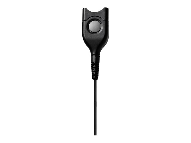 EPOS IMPACT SC 638 - Century - headset - on-ear - wired - Easy Disconnect - black with silver