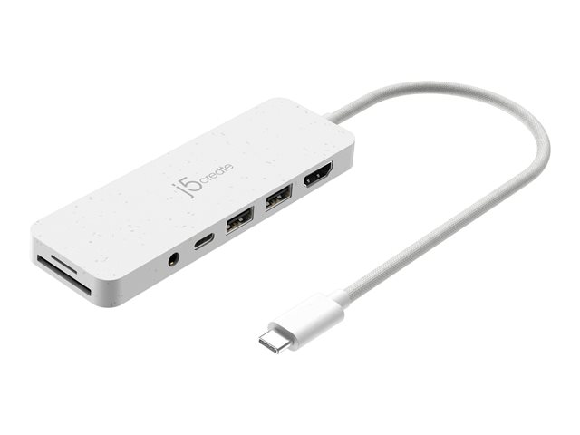 Eco-Friendly USB-C Multi-Port Hub with