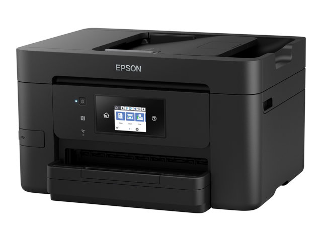 Epson WorkForce Pro WF-3725DWF - Multifunction printer - colour - ink-jet - A4 (210 x 297 mm) (original) - A4/Legal (media) - up to 20 ppm (printing) - 250 sheets - 33.6 Kbps - USB 2.0, LAN, Wi-Fi(n), USB host, NFC