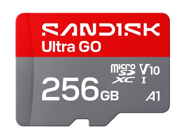 Ultra MicroSD UHS-I 256GB 190MB/s R