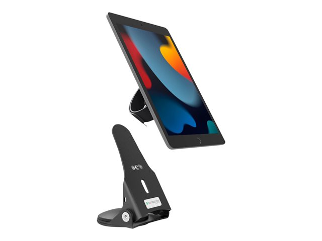 Compulocks Universal Tablet Grip and Security Stand - Stand - for tablet - lockable - black - desktop