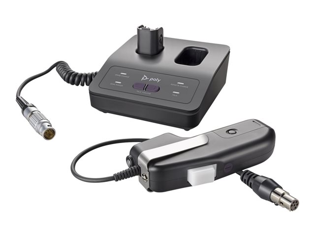 Poly CA22CD-DC Cordless PTT DECT 1880-1900 MHz LEMO FGG.2B.310 EMEA - INTL English - Euro plug - Replaces Poly SKU 217101-12