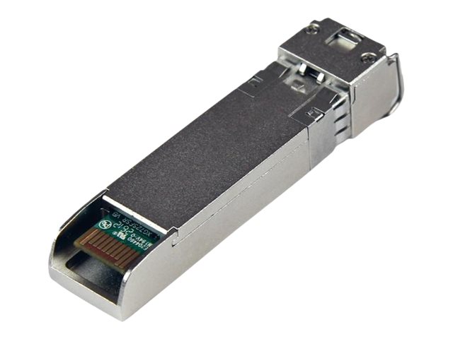 StarTech.com MSA Uncoded Compatible SFP+ Module, 10GBASE-LR, 10GbE Single Mode (SMF) Fiber Optic Transceiver, 10GE Gigabit Ethernet SFP+, LC Connector, 10km, 1310nm, DDM, Mini GBIC Module (SFP10GBLRST) - SFP+ transceiver module - 10GbE - 10GBase-LR - LC single-mode - up to 10 km - 1310 nm