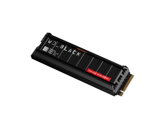 WD Black SN8100 - SSD - 8 TB - internal - M.2 2280 - PCI Express 5.0 x4 (NVMe) - TCG Opal Encryption 2.02 - integrated heatsink