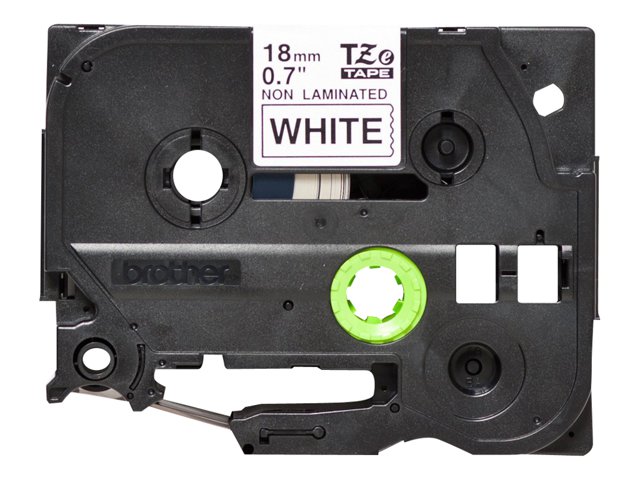 Brother TZe-N241 - Black on white - Roll (1.8 cm x 8 m) 1 cassette(s) non-laminated tape - for Brother PT-D600, P-Touch PT-1880, E310, P-Touch Cube Pro PT-P910