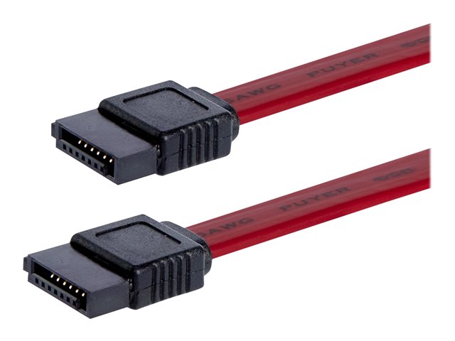 StarTech.com 12in SATA Serial ATA Cable - SATA cable - Serial ATA 150/300 - SATA (F) to SATA (F) - 1 ft - red - SATA12 - SATA cable - Serial ATA 150/300 - SATA (F) to SATA (F) - 30.5 cm - red - for P/N: 10P6G-PCIE-SATA-CARD, 2P6G-PCIE-SATA-CARD, 4P6G-PCIE-SATA-CARD, 6P6G-PCIE-SATA-CARD
