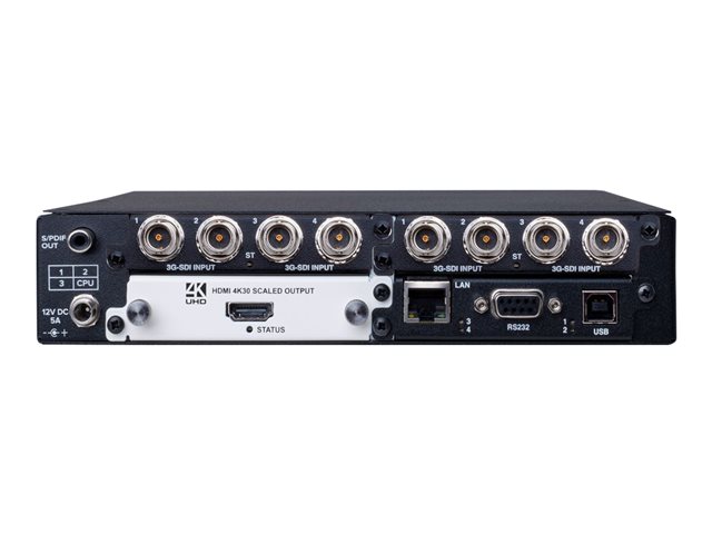 C.VW. 8X3G-SDI, 1X4K HMDI. 1 stk