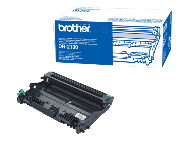 Brother DR2100 - Original - drum kit - for Brother DCP-7030, 7040, 7045, HL-2140, 2150, 2170, MFC-7320, 7440, 7840, Justio DCP-7040