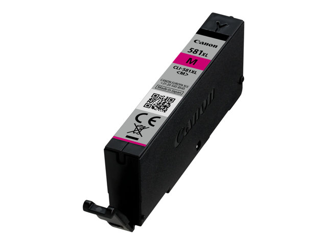 Canon CLI-581M XL - 8.3 ml - XL size - magenta - original - ink tank - for PIXMA TS6251, TS6350, TS6351, TS705, TS8252, TS8350, TS8351, TS8352, TS9550, TS9551