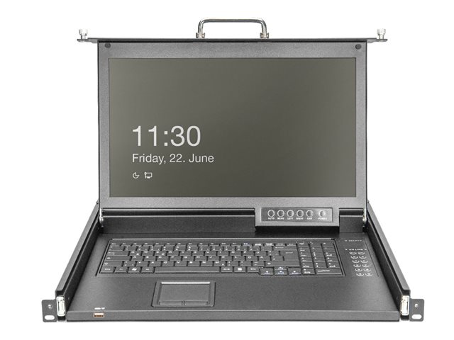 Modularized HD LCD TFT console.8 Port VG