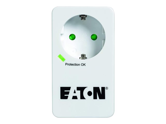 Eaton Protection Box 1 DIN - Surge protector - AC 220-250 V - 4000 Watt - output connectors: 1 - white