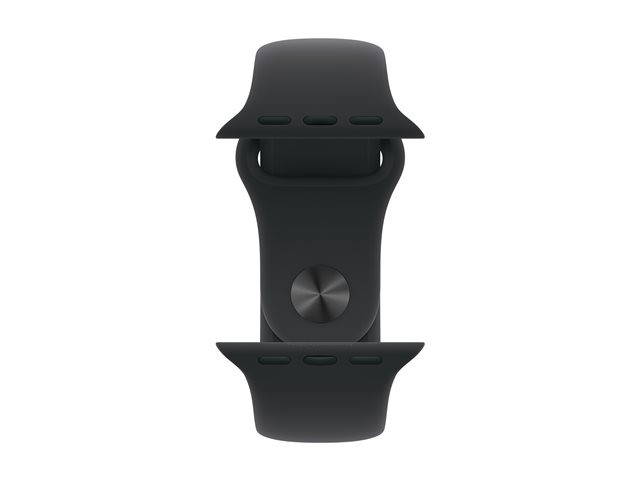 Apple Watch Series 11 GPS 42mm Jet Black Aluminium Case with Black Sport Band - S/M