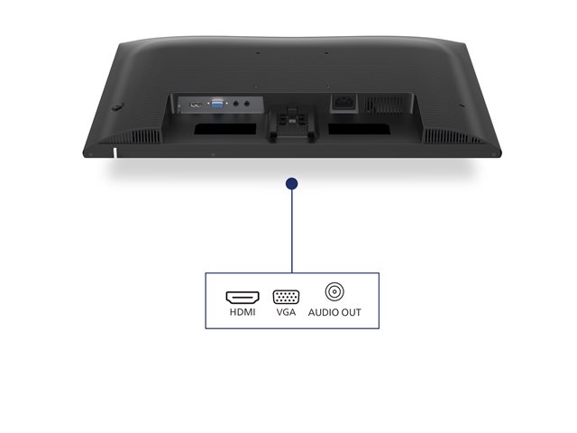 Philips 24E1N1100A - 1000 Series - LED monitor - 24\" (23.8\" viewable) - 1920 x 1080 Full HD (1080p) @ 100 Hz - IPS - 250 cd/m² - 1300:1 - 1 ms - HDMI, VGA - speakers - black