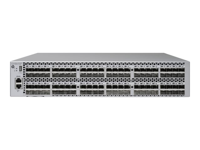 HPE StoreFabric SN6500B 16Gb 96-port/48-port Active Fibre Channel Switch - Switch - Managed - 48 x 16Gb Fibre Channel SFP+ - rack-mountable
