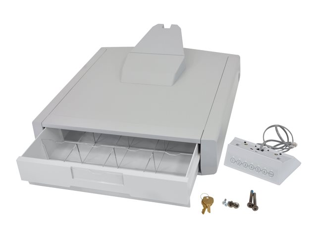 Ergotron SV44 Primary Single Drawer for LCD Cart - Mounting component (drawer module) - grey, white