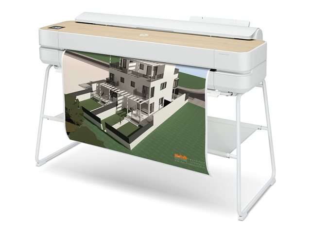 HP DesignJet Studio - 36\" large-format printer - colour - ink-jet - A0, ANSI D, Roll (91.4 cm x 45.7 m) - 2400 x 1200 dpi - up to 0.42 min/page (mono) / up to 0.42 min/page (colour) - USB 2.0, LAN, Wi-Fi