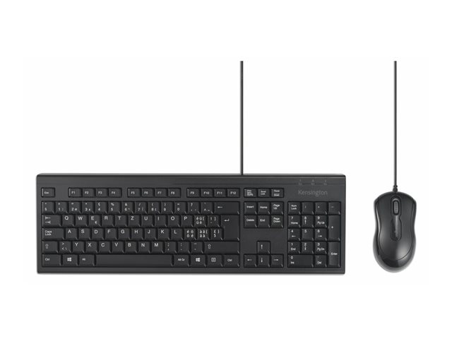 Kensington KM100 Wired Keyboard & Mouse Set 