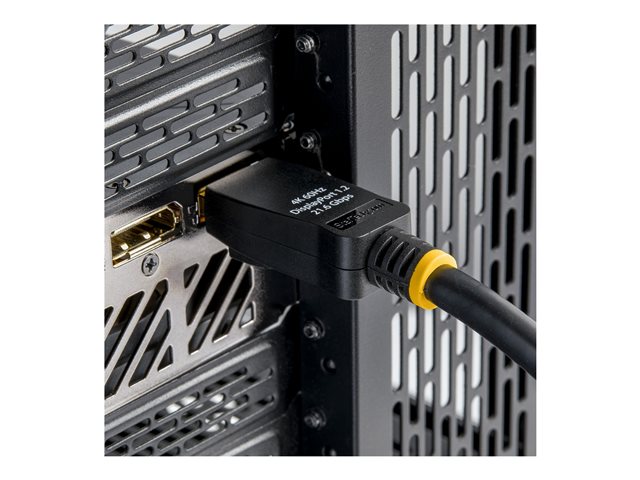 StarTech.com 2m VESA Certified DisplayPort 1.2 Cable - 10 Pack - 4K 60Hz - DisplayPort cable - DisplayPort (M) latched to DisplayPort (M) latched - DisplayPort 1.2 - 2 m - 4K60Hz UHD support, stereo 3D - black (pack of 10)