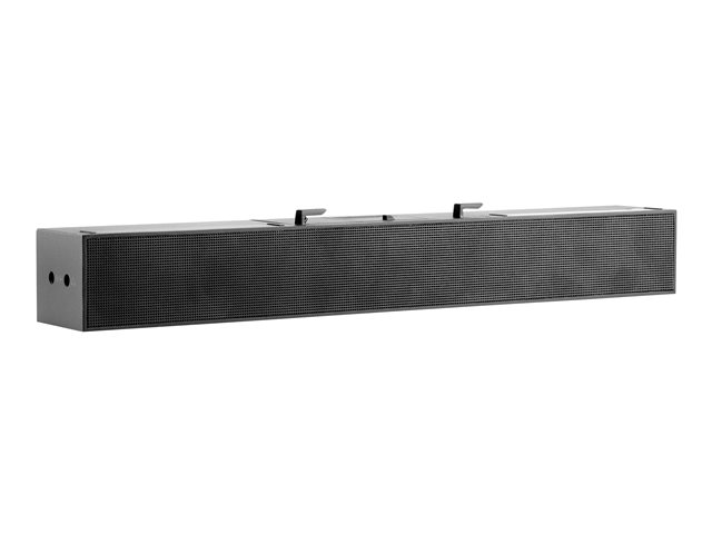 HP S101 - Sound bar - for monitor - 2.5 Watt - black (grille colour - black) - for HP 280, 34, Z1 G9, Elite 600 G9, 800 G9, EliteDesk 80X G8, Pro 400 G9, ProDesk 405 G8