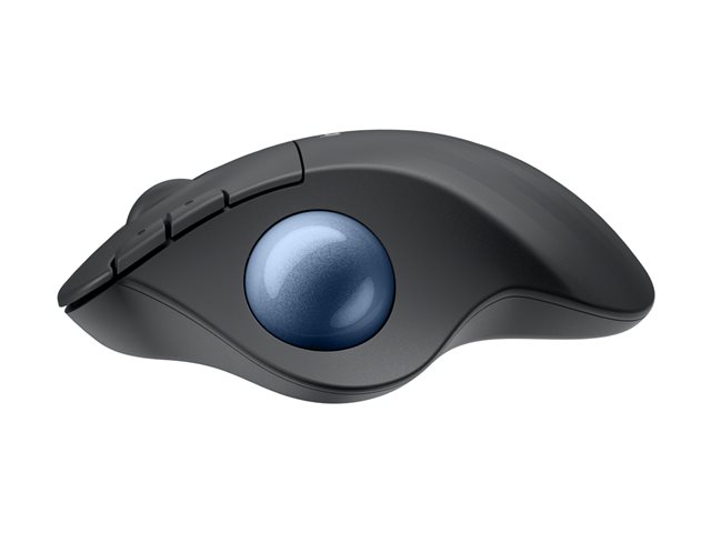 Logitech Ergo Series ERGO M575S - Trackball - ergonomic - optical - 5 buttons - wireless - Bluetooth, 2.4 GHz - Logitech Logi Bolt USB receiver - graphite