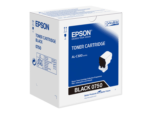 Epson - Black - original - toner cartridge - for Epson AL-C300, AcuLaser C3000, WorkForce AL-C300