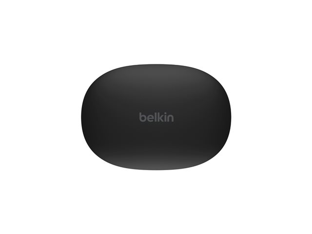 Belkin SoundForm Bolt - True wireless earphones with mic - in-ear - Bluetooth - black - for Apple iPhone 14, 14 Plus, 14 Pro, 14 Pro Max, Samsung Galaxy S22 5G, S22 Ultra 5G, S22+ 5G